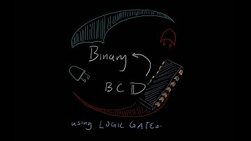 Digital Logic 11 - BCD to Binary with logic gates