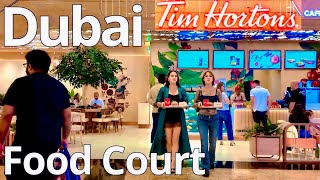 Dubai 🇦🇪 Food Court Prices 2026 |4K| Dubai Mall Of the Emirates Food Court Walking Tour