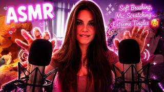 ASMR Mic Scratching &amp; Soft Brushing ✨ Extreme Tingles for Sleep