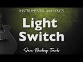 Light Switch - Acoustic Karaoke with lyrics (Charlie Puth)