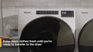 Learn More about the Tumble Fresh Option in Select Whirlpool® Washers