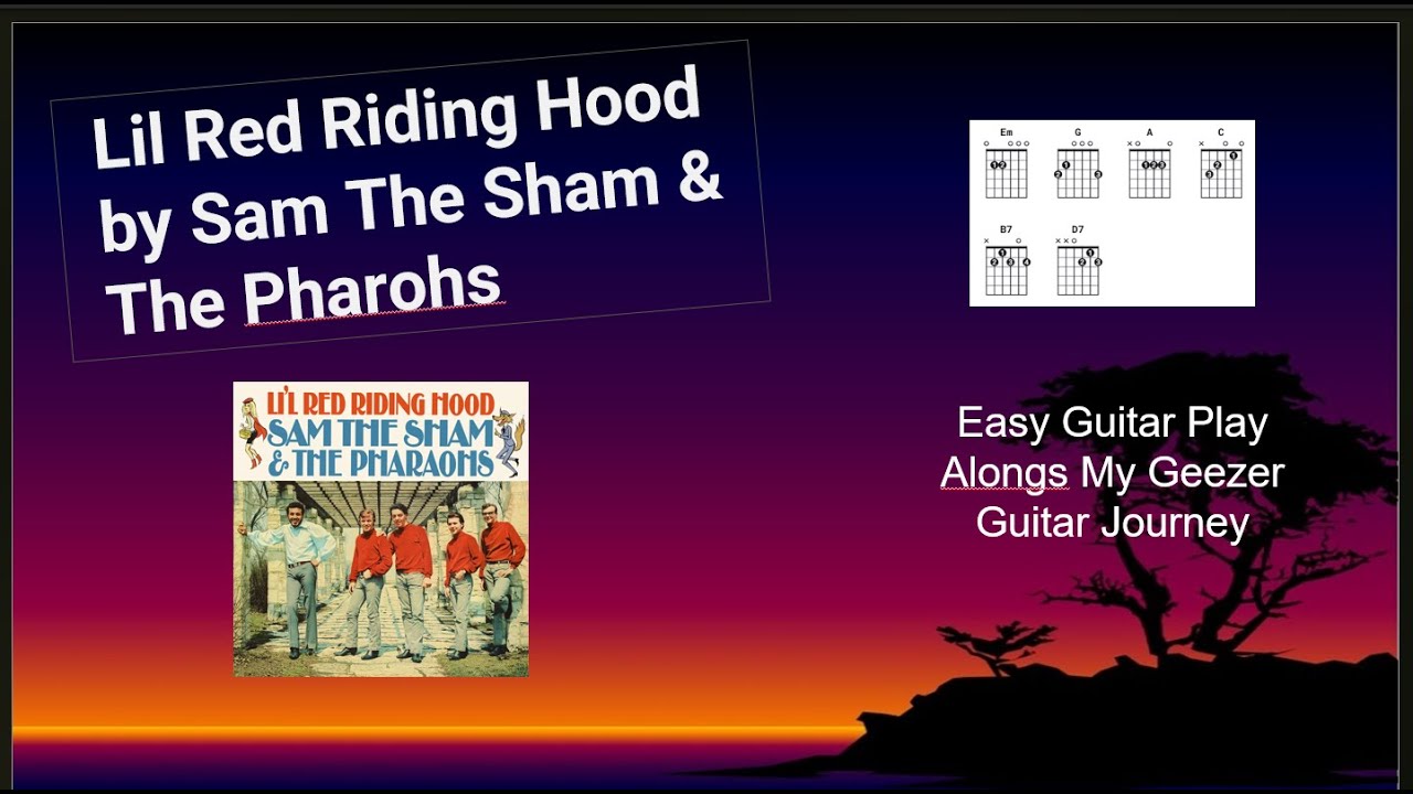 Lil Red Riding Hood by Sam The Sam & The Pharohs beginner guitar play