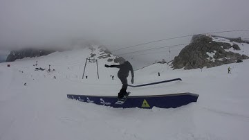 Frontside Boardslide Pretzel 270° Out