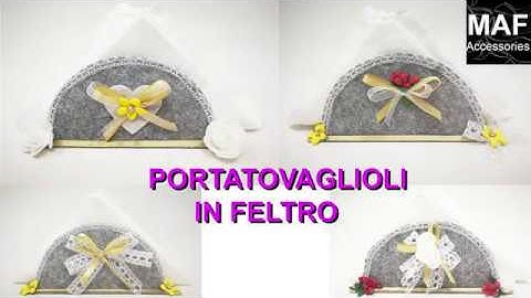 TUTORIAL: PORATOVAGLIOLI IN FELTRO #MAFACCESSORIES