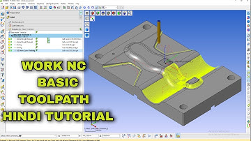 WORK NC  BASIC  HINDI TUTORIAL  FOR BEGINNERS #solidworks #cadcam #worknc  #vmc