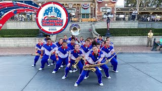 LAST DAY: Full Set Disneyland Resort 2022 All-American College Band at Main Street Station - 2 Cams