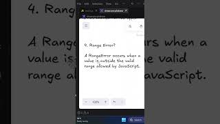 JavaScript Course 2026 | Lecture 70 | Types of Errors in JavaScript | Beginner to Advanced
