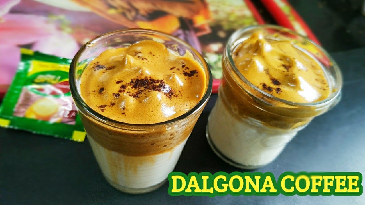 How to make Dalgona Coffee ഡാൽഗോണ കോഫി Dalgona Coffee Malayalam