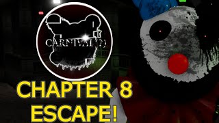 How to ESCAPE CHAPTER 8 - CARNIVAL in PIGGY: THE RESULT OF ISOLATION CHAPTER CONCEPTS! - Roblox