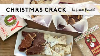 CHRISTMAS CRACK | Super Easy & Great to Give as Gifts! by Joanne Pimentel 1,307 views 5 months ago 12 minutes, 2 seconds