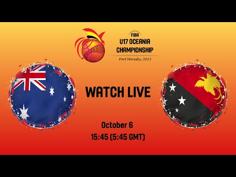 Australia v Papua New Guinea | Full Basketball Game | FIBA U17 Oceania Championship 2023