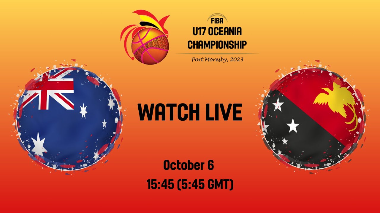 Australia v Papua New Guinea | Full Basketball Game