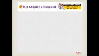 mid-chapter 10 4th grades , go math