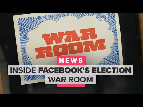 Step inside Facebook&rsquo;s election war room