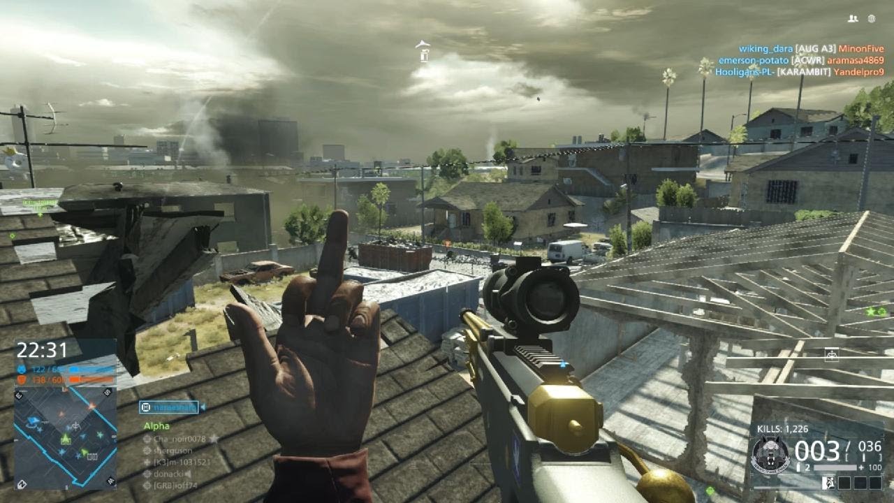 Sniping On The Block In 2022 - Battlefield Hardline