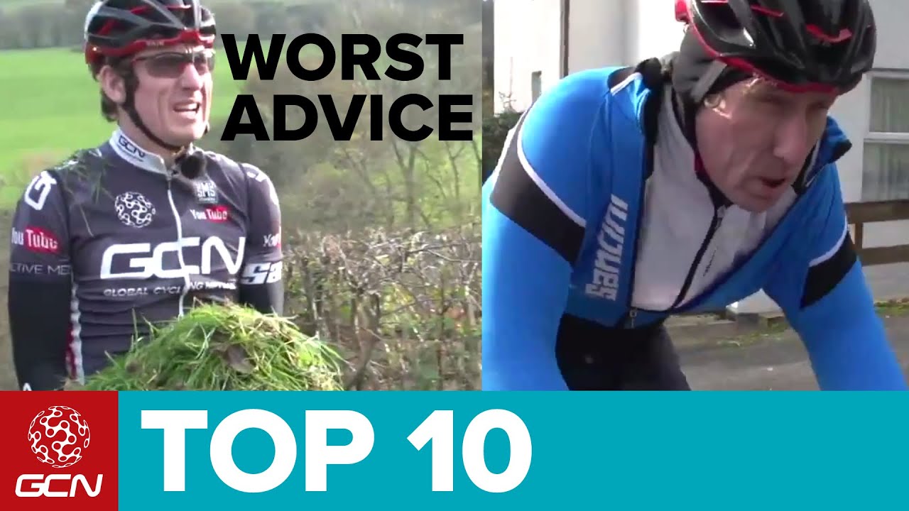 Top 10 Worst Cycling Tips Youtube regarding Cycling Top 10 Tips