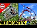 10 WEIRD and Unusual Roller Coasters