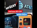 iPhone 12 Pro Max 5G+ Ultra Wideband | Speed Test | AT&T vs Verizon | Searching for AT&T 5G+
