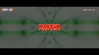 🤩 Mantur Gidda [ Mandal Track Remix ] Dj Mallikarjun Dm And Dj Farhan MF 🤩