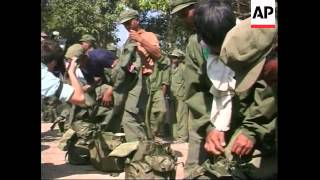 CAMBODIA: FORMER KHMER ROUGE REBELS CEREMONY UPDATE