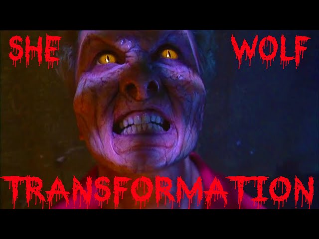 best Female Werewolf Transformation - woman to wolf - American Werewolf in Paris HD class=