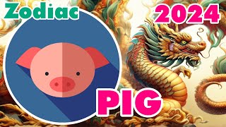 PIG:  2024 Zodiac Pig Prediction - The Year of the Green Wood Dragon 【Master Tsai】
