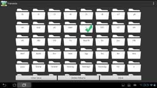 Droid GrassSnap - Albums Button