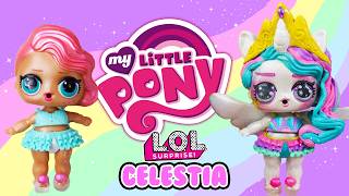 Turning LOL Doll Into My Little Pony Princess Celestia