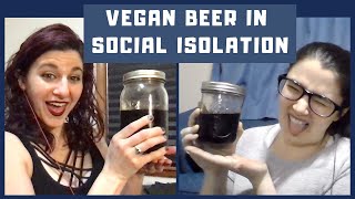 TRY VEGAN MILK STOUT BEER VIA SOCIAL DISTANCING