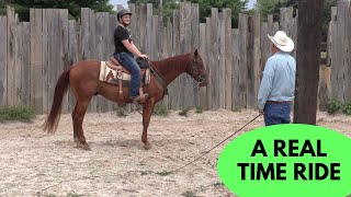 Green Horse, Green Rider:  A Real Time Ride (Episode 176)  Herm Gailey:  A Lifetime with Horses