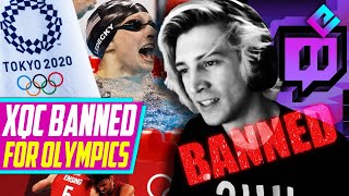 xQc BANNED LIVE For Olympic DMCA