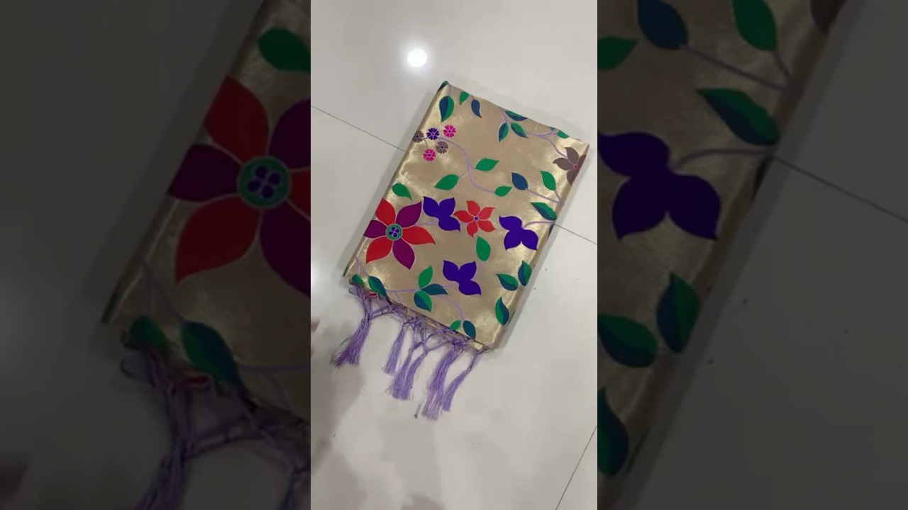 Soft Silk Brocket Kanchivaram Paithani Saree