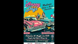 2' Happy Days Raduno Auto Moto Storiche Villongo BG action camm giro panoramico.