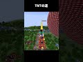 道が全部TNT #shorts #マインクラフト #マイクラ