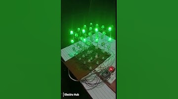 4x4x4 LED Cube    #LED