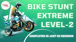 Moto Bike Stunt Extreme-Level 2 Gameplay screenshot 3