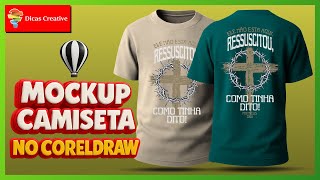 CorelDRAW: Crie Mockup REALISTA na Cor Que Você Quiser! (Fácil e Rápido)