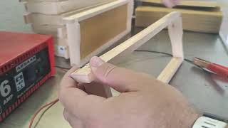 How to add wax foundation to a frame / Beekeeping 101