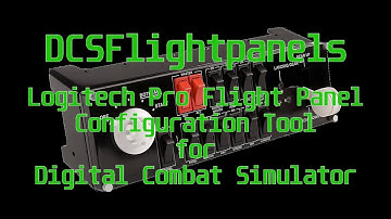 DCSFlightpanels -- The Basics and Keyboard Emulation Mode