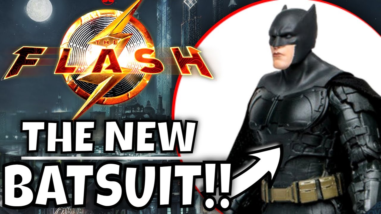 Ben Affleck's NEW BATMAN COSTUME CLOSER FIRST LOOK The Flash Movie News YouTube