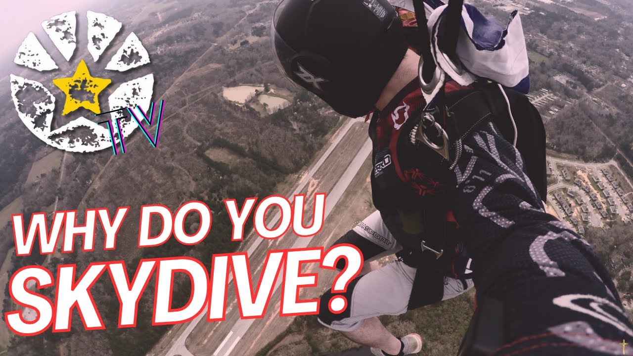 Зачем вы занимаетесь прыжками с парашютом?