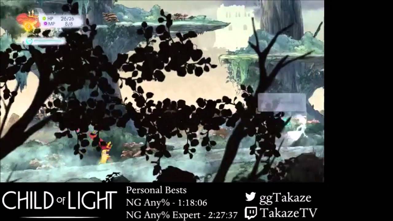 Child of Light Speedrun - NewGame Any% Beginner Guide