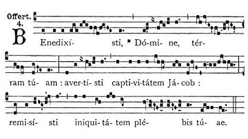 Gregorian Chant - Julian D. Jankowski - 3rd Sunday of Advent (Gaudete Sunday) - Offertory