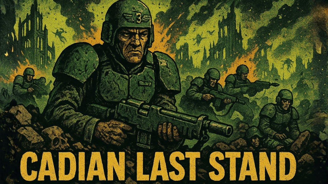 The Last Stand of a Cadian Regiment After the Fall in Warhammer 40K