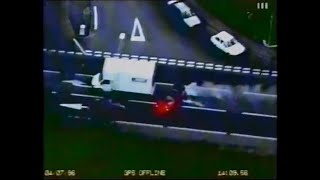 Police Chase In Thames Valley, England, July 4, 1996