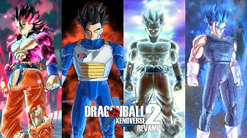 CAC Best DBS & SDBH Transformations | Dragon Ball Xenoverse 2 Mods