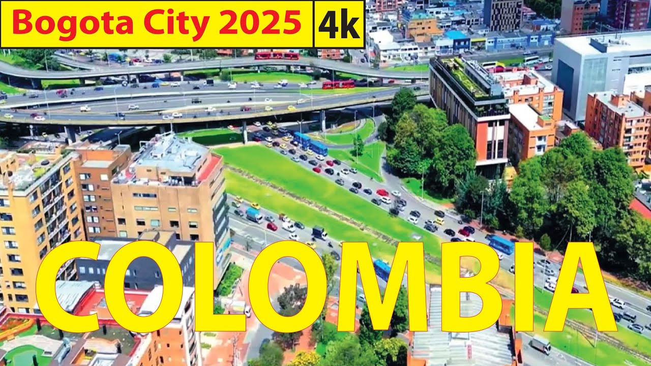 Bogota City - Colombia 4K By Drone 2025