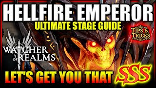 Hellfire Emperor - Tank Immortal Codex - SSS Easy With These Tips! | Watcher of Realms screenshot 4