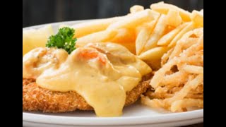 Spur-Style Cheesy Chicken Schnitzel From Scratch | Homemade & Delicious!
