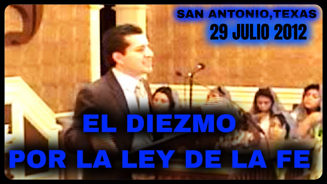 LLDM El Diezmo por la ley de la Fe / escuela dominical lldm tlotw - YouTube
